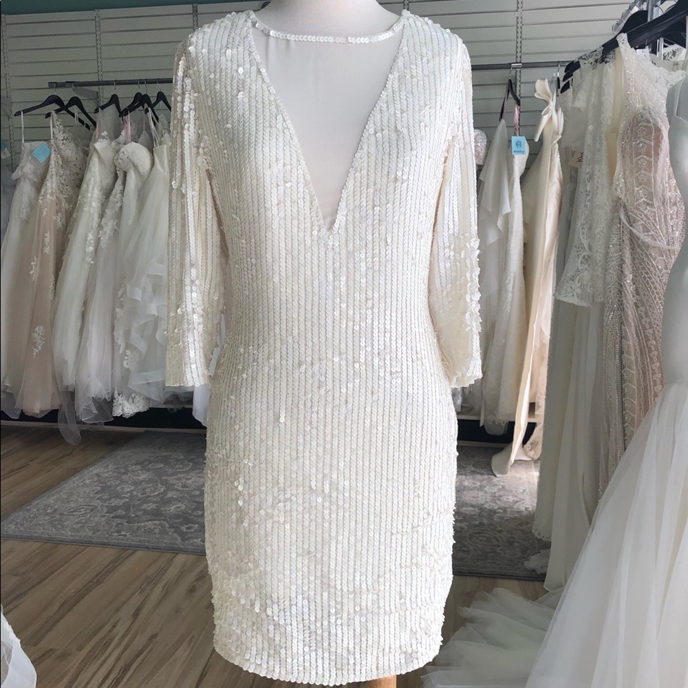 Sequined Mini Dress